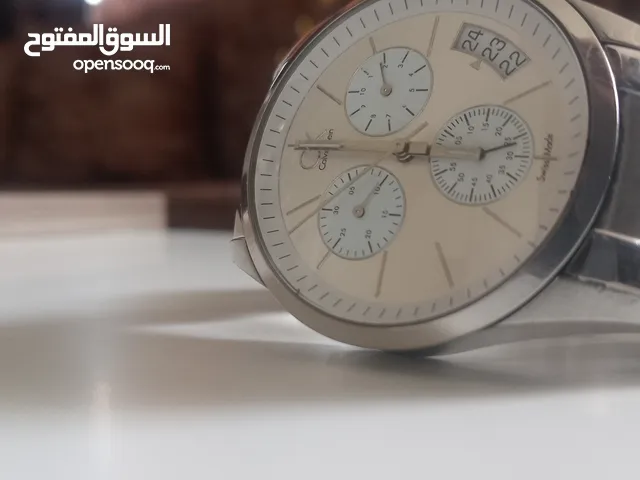 ساعة كالفن كلاي (CK) الرقم المرجعي K22471 , ساعة كوارتز فولاذية