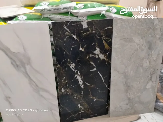 سيراميك وبورسلين 120*60 للبيع ..سيراميك وبورسلين لامع ..بيركب ارضيات وحوائك ..يوجد شحن وتوصيل