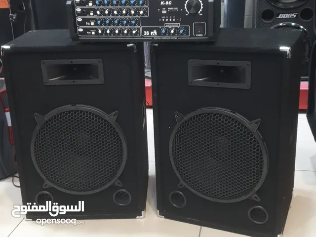 سماعات DJ بوكس 12انش مع امبلفير كبير صوت ضخم وعالي