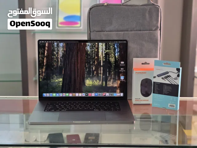 MacBook Pro 2021 – 16 Inch – 32GB RAM – M1 Pro – 1TB SSD – 100% Battery – 3 Months Warranty