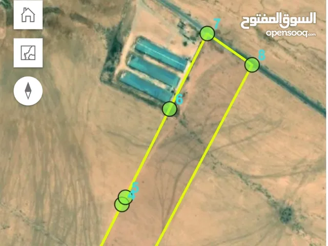 للبيع قطعة أرض 33.5 دونم في القنيطره كافه الخدمات متوفره