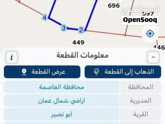 Residential Land for Sale in Amman Abu Nsair
