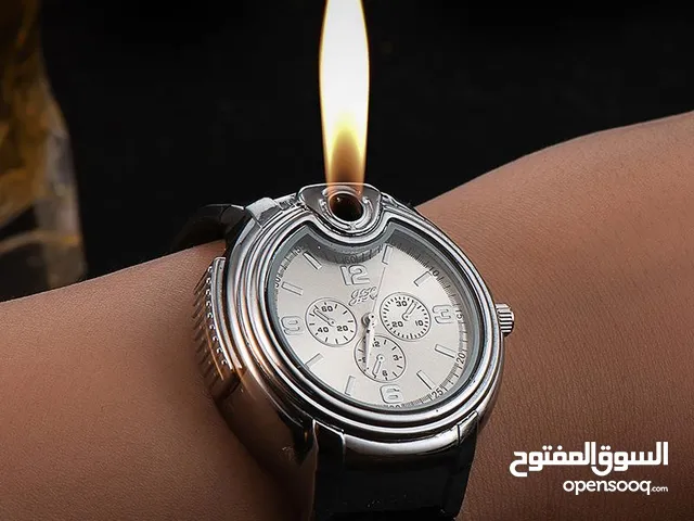 ولاعه غاز ع شكل ساعة يد