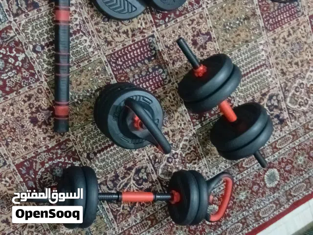 مجموعه رياضه لاصلي مستعمله شي بسيط شبه جديدا