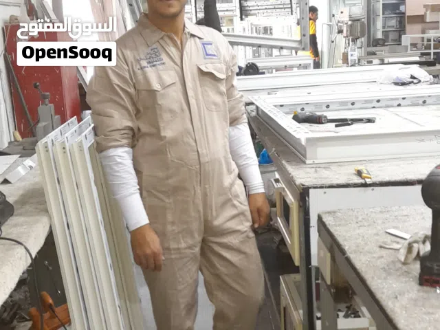 اعمال صيانه المنيوم باب وشباك شترات