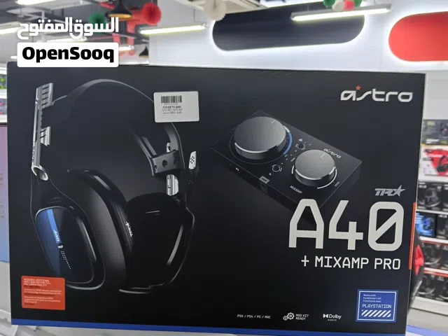 سماعة Astro A40 + MixAmp Pro الأصلية  تجربة صوت احترافية لعشاق الألعاب! من NS GAMER