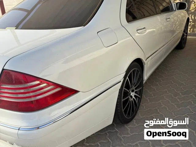 مرسيدس S500 لارج  موديل 2002  فل أوبشن مواصفات يابانية V8