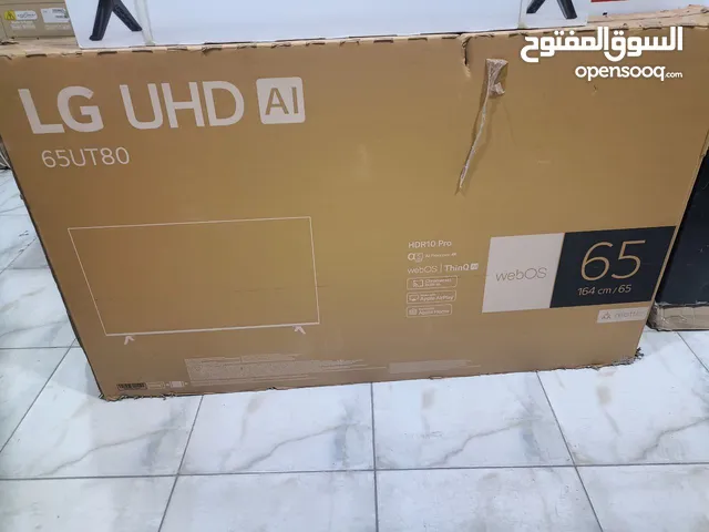 شاشات من LG فرز تاني زيرو بالكرتونة بضمان 6 شهور فقط 60بوصة و 65 بوصة