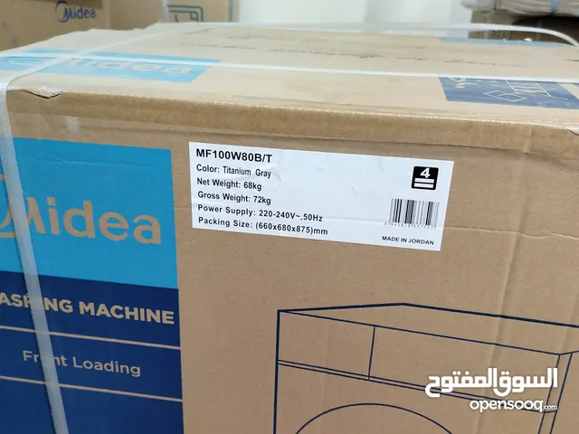 Midea 7 - 8 Kg Washing Machines in Zarqa