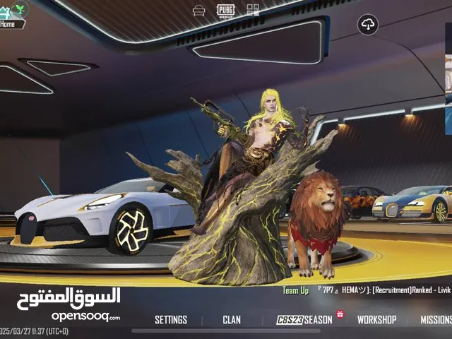 حساب ببجي لفل 71 متصنف على تركيا