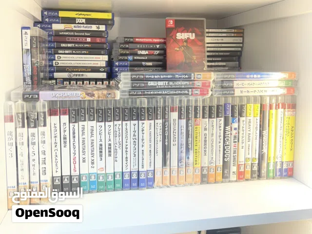 اشرطه  Nintendo  PS1/2/3/4/5