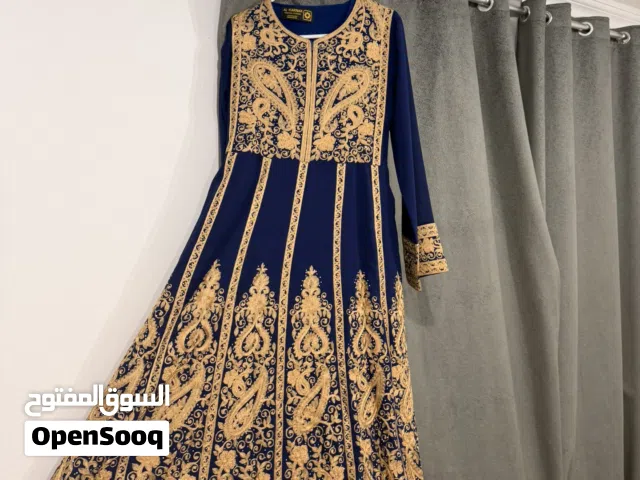 ثوب اردني غير مستعمل لون ازرق