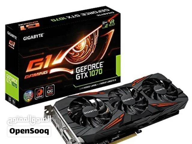 تجميعة بكرت gtx 1070 وشاشة قيمنق