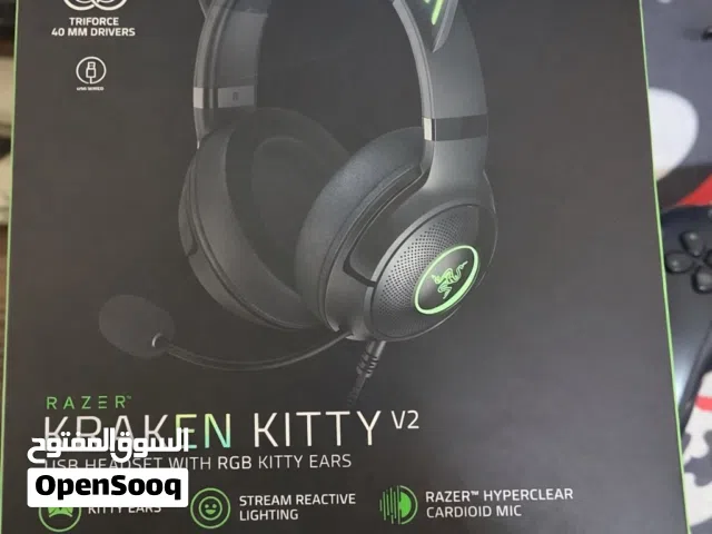 RAZER KRAKEN  KITTY V2 (new) جديده