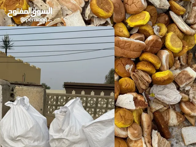 للبيع خبز للغنم والابقار