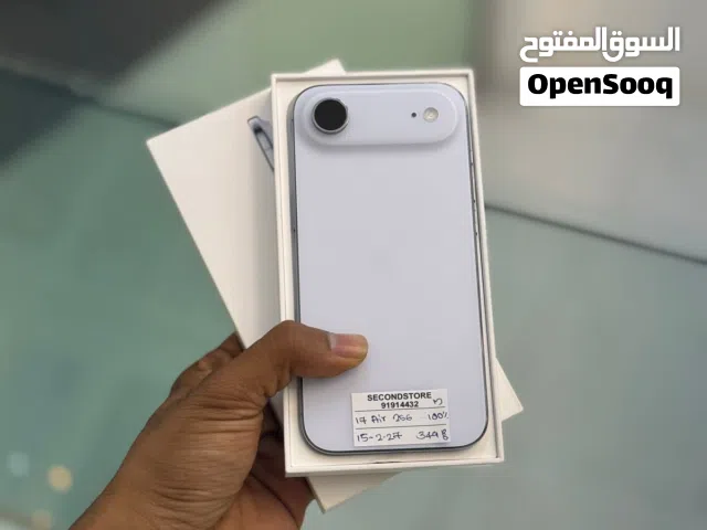 iPhone 17 Air 256 GB with 100% Battery - Fine and amazing phone