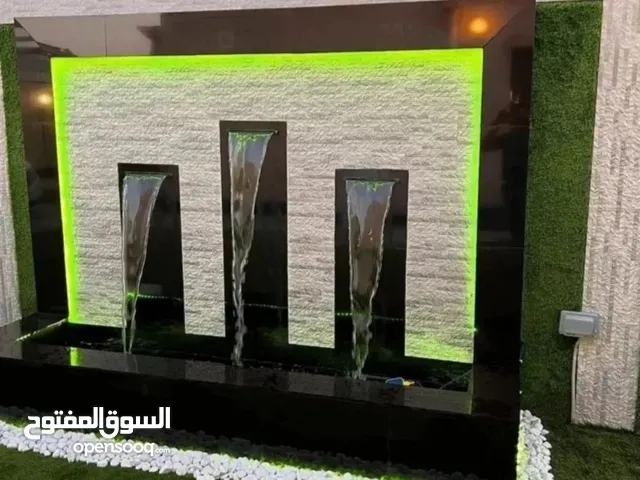 تنسيق الحدائق والشلالات بالمدينة المنورة