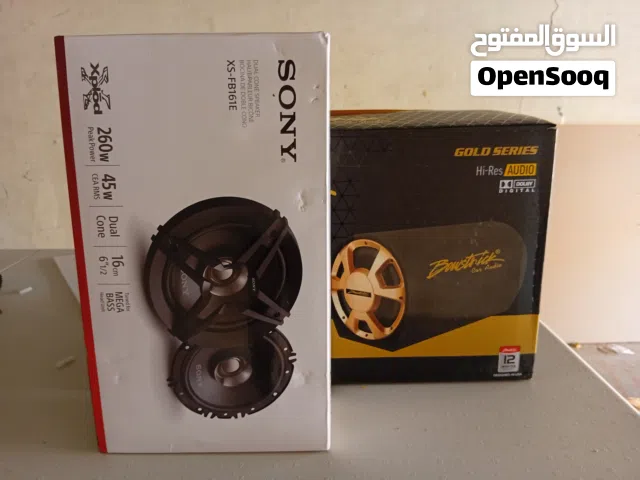 Special offer subwoofer and Sony xplod speakers for free