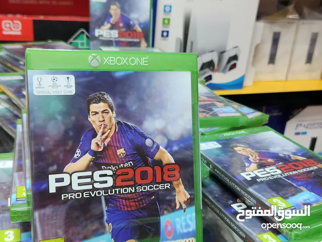 وجبة من أقراص PES 18 جديدة انكليزية للاكسبوكس وان للبيع