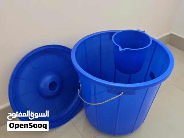 Bucket with Cover & Mug for Sale.