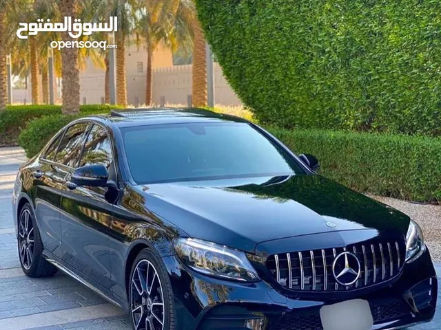 تأجير السيارات-مرسيدس  C300 للإجار برقم اصفر-Car Rental