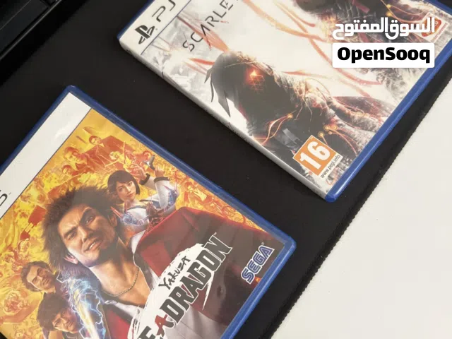 لعبتين بلايسيتشن 5 Yakuza Like a Dragon و Scarlet Nexus
