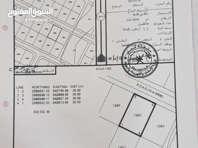 للبيع ارض سكنية العامرات مدينة النهضة موقع وسعر مواسب