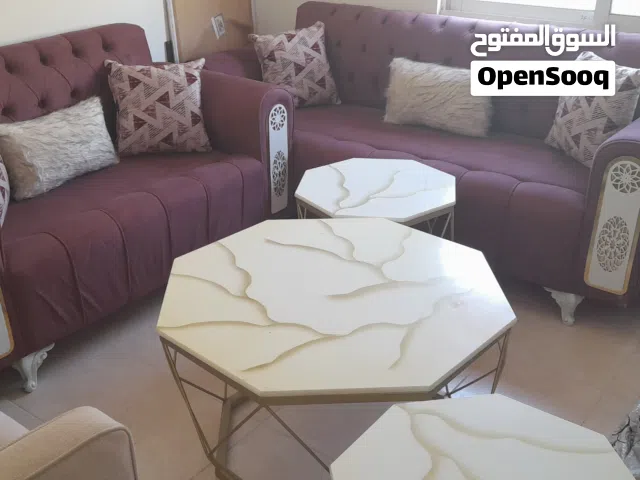 طقم كنب جديد 7 مقاعد