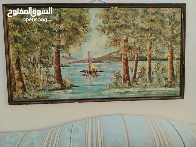 لوحه فنيه رسم يدوي