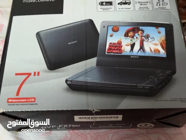 مشغل DVD 7 بوصه محمول جديد لم يستخدم