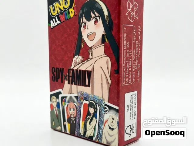 Rare UNO All Wild x Spy x Family McDonalds Happy Meal Card Game - Sealed/New