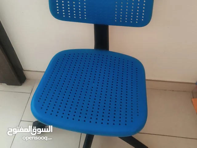 rotating chair for children, colour blue