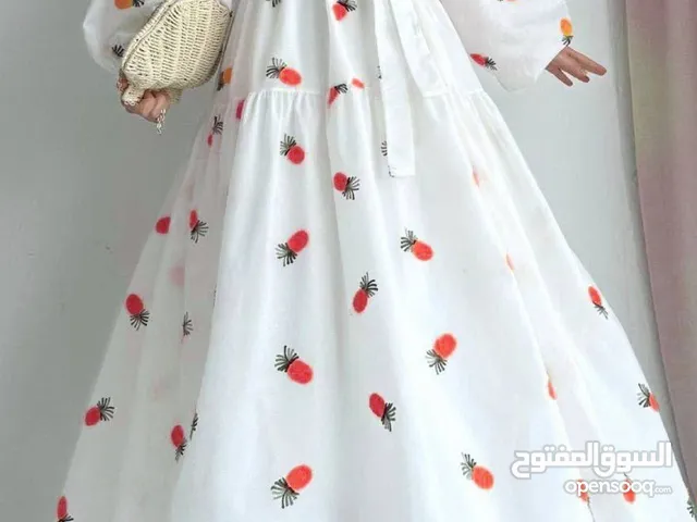 فستان شيفون مبطن