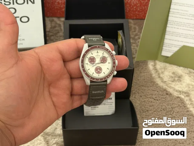 Omega x Swatch New Mission to Pluto/ ساعة اوميغا سواتش جديدة Original