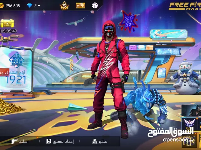 حساب فري فاير للبيع لفل72