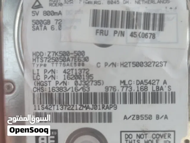 هاردسك HDD 500G