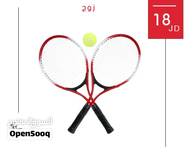 طقم مضارب التنس الأرضي زوج من متجر سلطان شوب - المضارب خفيفة، قوية، ومناسبة للتدريب أو المباريات