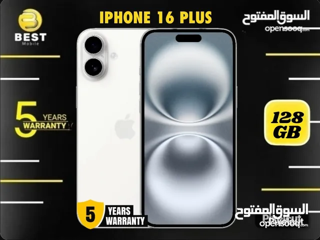 Apple iPhone 16 Plus 128 GB in Amman