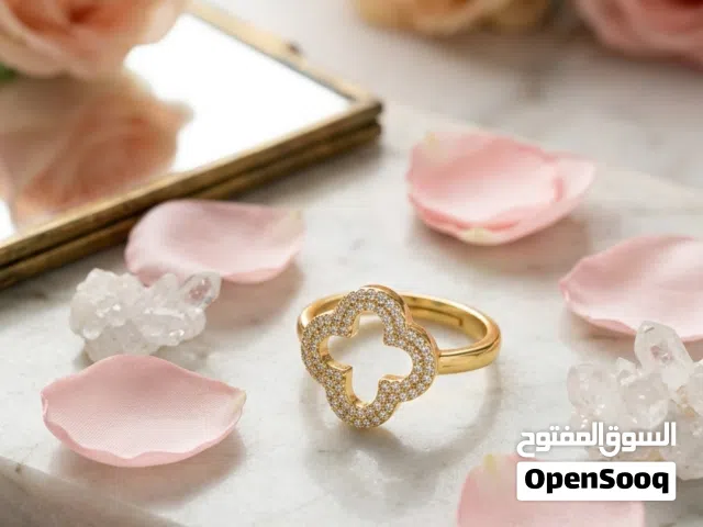 خواتم ذهب روسي مطلي بماء الذهب