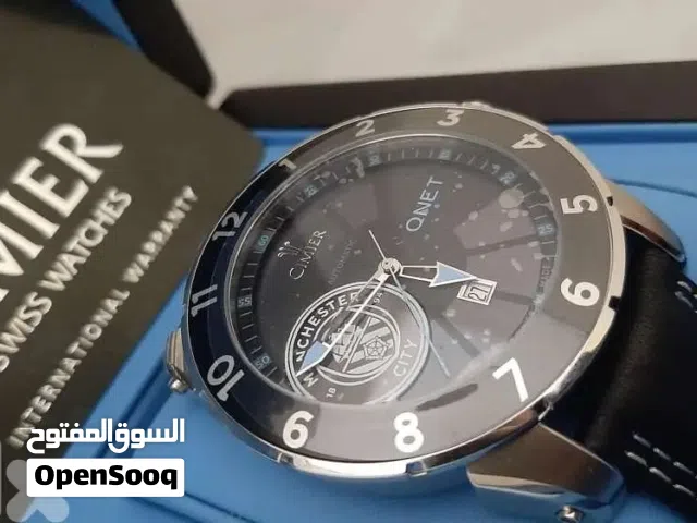 ساعة سيمير سويسرية اتوماتيك جديدة إصدار محدود.. زجاج ياقوتي ...قطرها 49 مصنوعة الى نادي مانشستر ستي