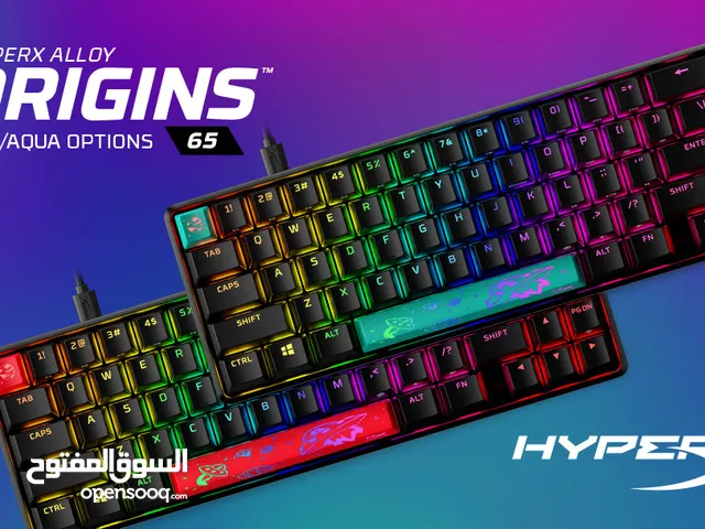 كيبورد Hyperx 65% الافضل بسعر حرق حتى نفاذ الكمية