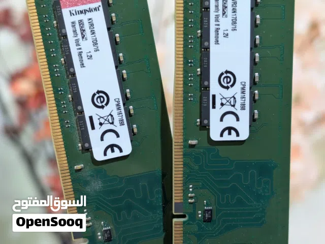 Kingston 32GB(16X2) DDR4 Ram