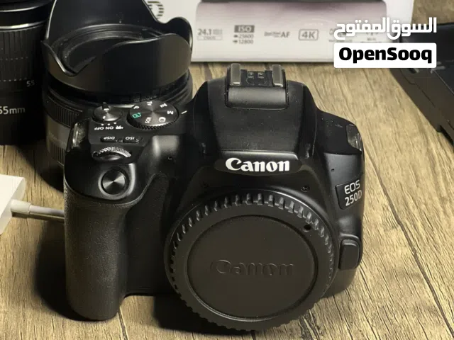 كاميرا كانون 250D جديده