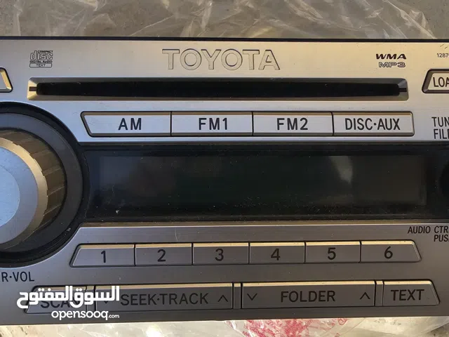 تويوتا راديو وشغل اسطوانات orginal Radio /cd player Fujitsuten +remote