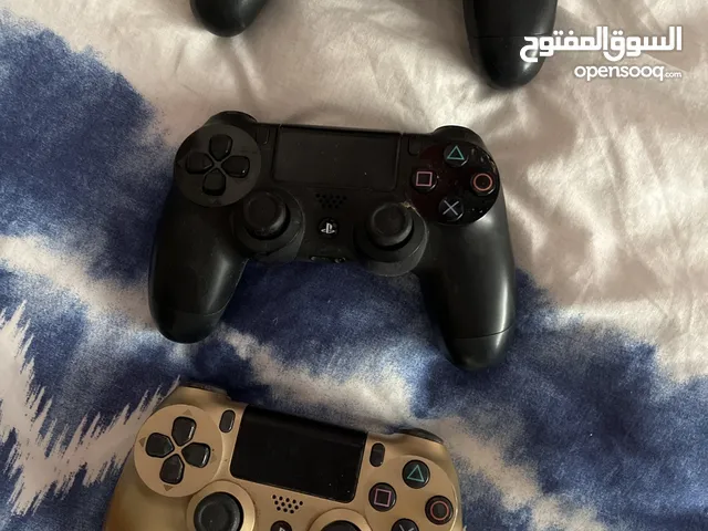 3 يد تحكم أصلية (DualShock 4) خاصة بجهاز PlayStation 4 – جميعها أصلية