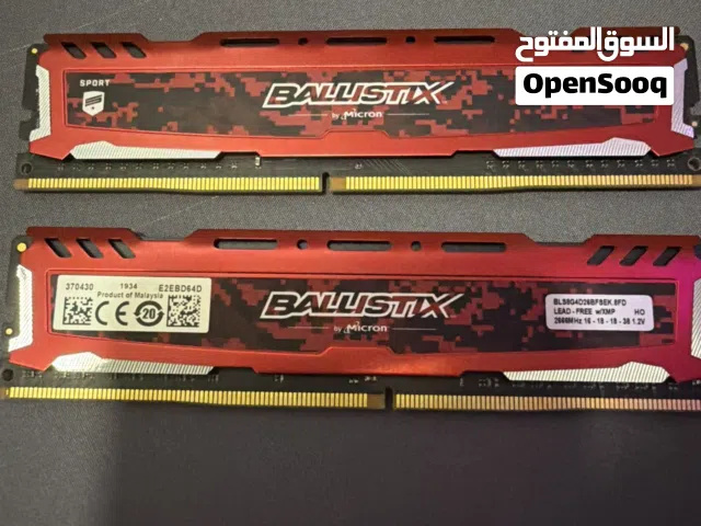 16GB RAM 2x8