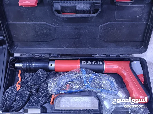 فرد طخ مسامير (DACH) الأصلي - حقيبة كاملة مع نظارة وكفوف وطقم صيانة!