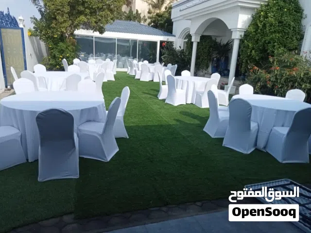 Tables and chairs for rent