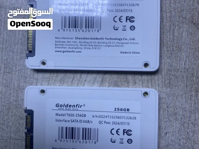 Ssd hard  256 gb جديد