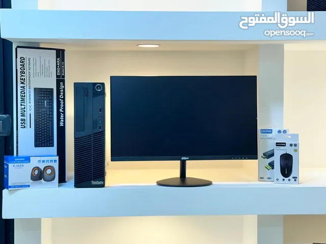 كمبيوترات امريكيه COER I5 4TH مع شاشات جديده 22 انش 100MHZ بسعر مغري جدا فقط